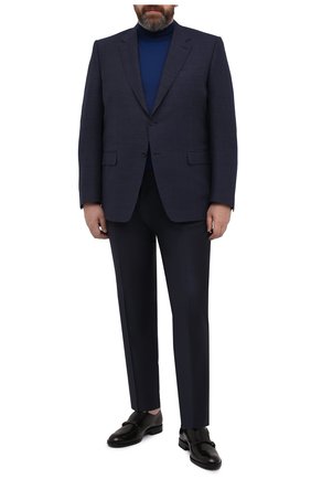 Мужской шерстяной пиджак CANALI синего цвета по цене 117500 руб., арт. 11280/CF03169/60-64 | Фото 2 Мужской шерстяной пиджак CANALI синего цвета, арт. 11280/CF03169/60-64 | Фото 2