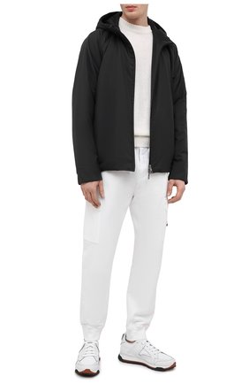 Мужская утепленная куртка LORO PIANA темно-серого цвета по цене 853000 руб., арт. FAL5202 | Фото 2 Мужская утепленная куртка LORO PIANA темно-серого цвета, арт. FAL5202 | Фото 2