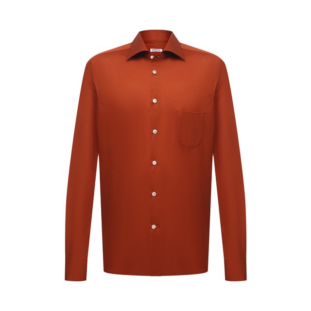 фото Хлопковая рубашка kiton