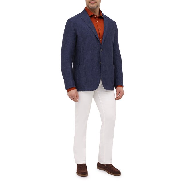 фото Хлопковая рубашка kiton