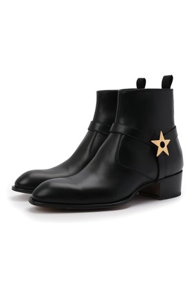 Мужские кожаные сапоги sheldon star GIUSEPPE ZANOTTI DESIGN черного цвета по цене 103500 руб., арт. EU10011/001 | Фото 1 Мужские кожаные сапоги sheldon star GIUSEPPE ZANOTTI DESIGN черного цвета, арт. EU10011/001 | Фото 1