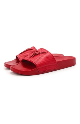 Мужские кожаные шлепанцы brett GIUSEPPE ZANOTTI DESIGN красного цвета по цене 26700 руб., арт. RM00008/005 | Фото 1 Мужские кожаные шлепанцы brett GIUSEPPE ZANOTTI DESIGN красного цвета, арт. RM00008/005 | Фото 1 (Материал внутренний: Натуральная кожа; Материал внешний: Кожа)