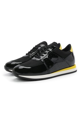 Мужские комбинированные кроссовки new jimi running GIUSEPPE ZANOTTI DESIGN черного цвета по цене 61900 руб., арт. IU00032/009 | Фото 1 Мужские комбинированные кроссовки new jimi running GIUSEPPE ZANOTTI DESIGN черного цвета, арт. IU00032/009 | Фото 1