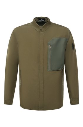 Мужская куртка STONE ISLAND SHADOW PROJECT хаки цвета, арт. 741910102 | Фото 1 (Стили: Милитари; Материал внешний: Синтетический материал; Материал подклада: Синтетический материал; Кросс-КТ: Куртка, Ветровка; Рукава: Длинные; Длина (верхняя одежда): Короткие)