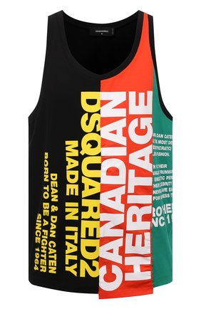 Мужская хлопковая майка DSQUARED2 разноцветного цвета по цене 29950 руб., арт. S74NL0029/S23009 | Фото 1 Мужская хлопковая майка DSQUARED2 разноцветного цвета, арт. S74NL0029/S23009 | Фото 1