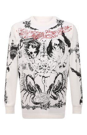 Мужская хлопковый лонгслив GIVENCHY белого цвета по цене 55400 руб., арт. BM71343Y6B | Фото 1 Мужская хлопковый лонгслив GIVENCHY белого цвета, арт. BM71343Y6B | Фото 1