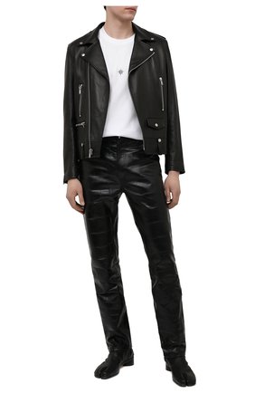 Мужская хлопковая футболка GIVENCHY белого цвета по цене 46150 руб., арт. BM712S3Y6B | Фото 2 Мужская хлопковая футболка GIVENCHY белого цвета, арт. BM712S3Y6B | Фото 2