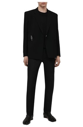 Мужская хлопковая футболка GIVENCHY черного цвета по цене 55400 руб., арт. BM712P3Y6B | Фото 2 Мужская хлопковая футболка GIVENCHY черного цвета, арт. BM712P3Y6B | Фото 2