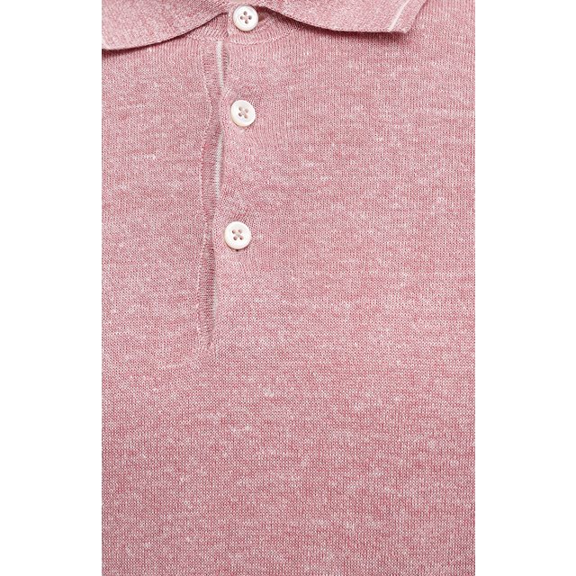 фото Поло изо льна и хлопка fioroni