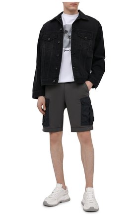 Мужские шорты PARAJUMPERS темно-серого цвета по цене 24900 руб., арт. FN14/IRVINE | Фото 2 Мужские шорты PARAJUMPERS темно-серого цвета, арт. FN14/IRVINE | Фото 2