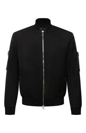 Мужской бомбер EMPORIO ARMANI черного цвета по цене 35000 руб., арт. 3K1BT4/1NYHZ | Фото 1 Мужской бомбер EMPORIO ARMANI черного цвета, арт. 3K1BT4/1NYHZ | Фото 1