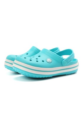 Детские сабо crocband clog k CROCS разноцветного цвета по цене 2800 руб., арт. 204537-4SL | Фото 1 Детские сабо crocband clog k CROCS разноцветного цвета, арт. 204537-4SL | Фото 1 (Материал внешний: Экокожа)