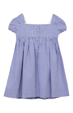 Женский комплект из платья и шорт POLO RALPH LAUREN голубого цвета по цене 9880 руб., арт. 310834831 | Фото 3 Женский комплект из платья и шорт POLO RALPH LAUREN голубого цвета, арт. 310834831 | Фото 3