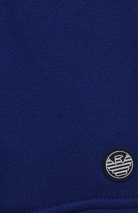 Детские шорты EMPORIO ARMANI синего цвета по цене 6810 руб., арт. 3KHSJ3/4J4IZ | Фото 3 Детские шорты EMPORIO ARMANI синего цвета, арт. 3KHSJ3/4J4IZ | Фото 3