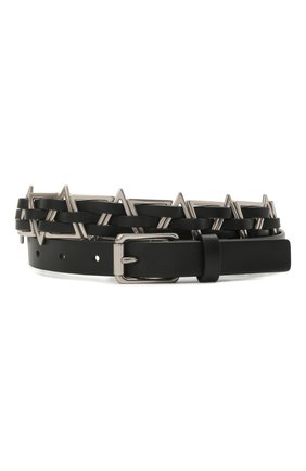Мужской кожаный ремень BOTTEGA VENETA черного цвета по цене 138500 руб., арт. 657826/V0RV1 | Фото 1 Мужской кожаный ремень BOTTEGA VENETA черного цвета, арт. 657826/V0RV1 | Фото 1 (Случай: Повседневный; Региональные ограничения белый список (Axapta Mercury): RU; Материал: Натуральная кожа)