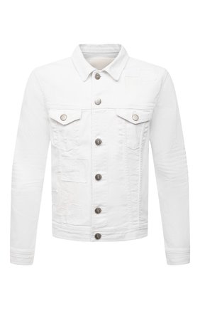 Мужская джинсовая куртка PREMIUM MOOD DENIM SUPERIOR белого цвета по цене 26550 руб., арт. S21 03771527/DUTA | Фото 1 Мужская джинсовая куртка PREMIUM MOOD DENIM SUPERIOR белого цвета, арт. S21 03771527/DUTA | Фото 1