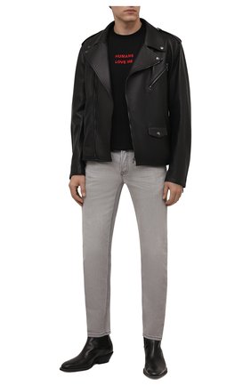 Мужские джинсы PREMIUM MOOD DENIM SUPERIOR светло-серого цвета по цене 16800 руб., арт. S21 03103346/PAUL | Фото 2 Мужские джинсы PREMIUM MOOD DENIM SUPERIOR светло-серого цвета, арт. S21 03103346/PAUL | Фото 2