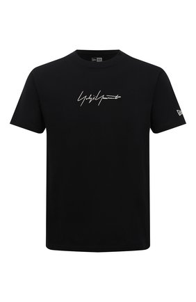 Мужская хлопковая футболка YOHJI YAMAMOTO черного цвета по цене 21900 руб., арт. HD-T95-081 | Фото 1 Мужская хлопковая футболка YOHJI YAMAMOTO черного цвета, арт. HD-T95-081 | Фото 1