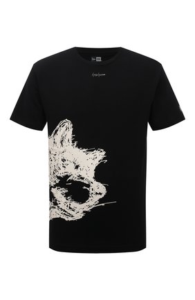 Мужская хлопковая футболка YOHJI YAMAMOTO черного цвета по цене 21900 руб., арт. HD-T96-082 | Фото 1 Мужская хлопковая футболка YOHJI YAMAMOTO черного цвета, арт. HD-T96-082 | Фото 1