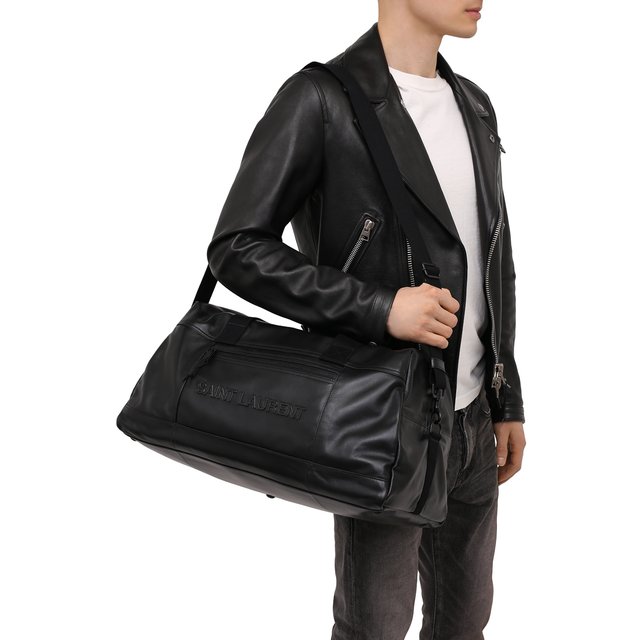 фото Кожаная дорожная сумка nuxx saint laurent