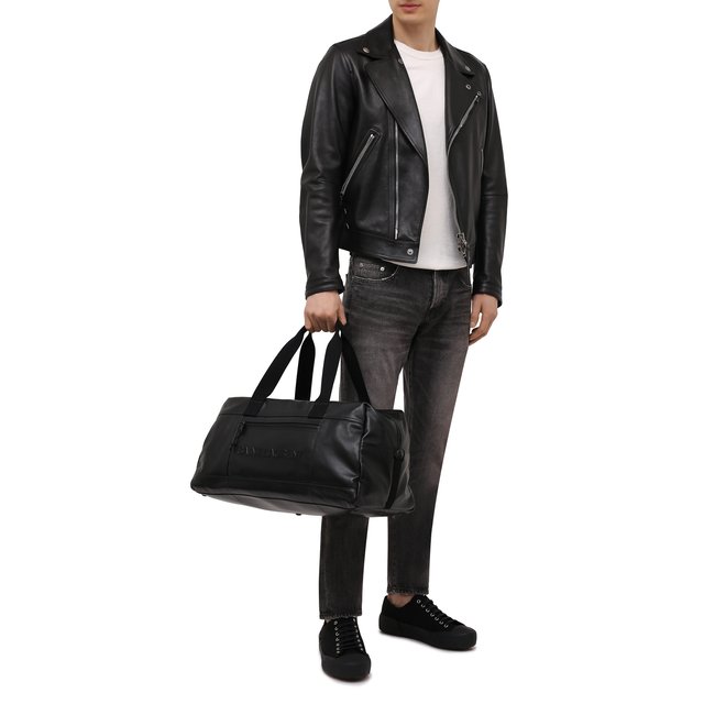 фото Кожаная дорожная сумка nuxx saint laurent