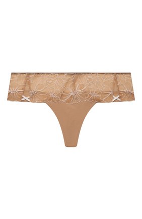 Женские трусы-стринги ANDRES SARDA бежевого цвета по цене 9980 руб., арт. 3309955 | Фото 1 Женские трусы-стринги ANDRES SARDA бежевого цвета, арт. 3309955 | Фото 1