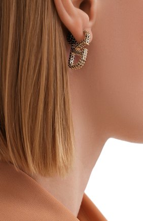 Женские серьги vlogo VALENTINO золотого цвета по цене 42050 руб., арт. VW0J0I03/YCW | Фото 2 Женские серьги vlogo VALENTINO золотого цвета, арт. VW0J0I03/YCW | Фото 2
