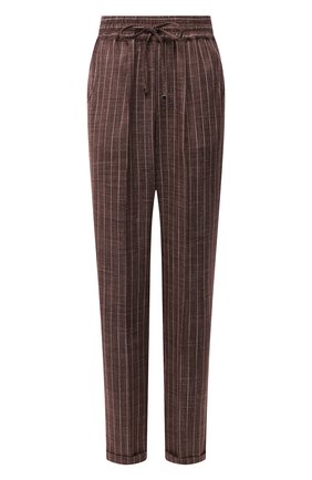 Женские кашемировые брюки KITON коричневого цвета по цене 155000 руб., арт. D37102K06T11 | Фото 1 Женские кашемировые брюки KITON коричневого цвета, арт. D37102K06T11 | Фото 1