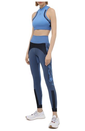 Женские леггинсы ADIDAS BY STELLA MCCARTNEY синего цвета по цене 11250 руб., арт. GL7584 | Фото 2 Женские леггинсы ADIDAS BY STELLA MCCARTNEY синего цвета, арт. GL7584 | Фото 2