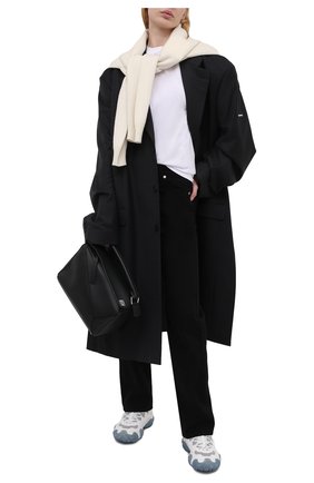 Женские текстильные кроссовки ACNE STUDIOS белого цвета по цене 43200 руб., арт. AD0205 | Фото 2 Женские текстильные кроссовки ACNE STUDIOS белого цвета, арт. AD0205 | Фото 2