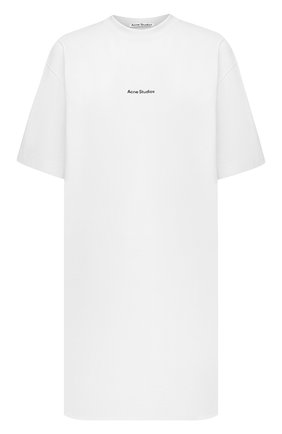 Женское хлопковое платье ACNE STUDIOS белого цвета по цене 24100 руб., арт. A20281 | Фото 1 Женское хлопковое платье ACNE STUDIOS белого цвета, арт. A20281 | Фото 1