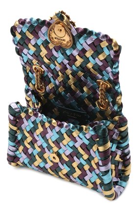 Женская сумка devotion mini DOLCE & GABBANA разноцветного цвета по цене 187000 руб., арт. BB6877/A0325 | Фото 4 Женская сумка devotion mini DOLCE & GABBANA разноцветного цвета, арт. BB6877/A0325 | Фото 4 (Женское Кросс-КТ: Вечерняя сумка; Сумки-технические: Сумки через плечо; Ремень/цепочка: С цепочкой, На ремешке; Материал: Натуральная кожа; Размер: mini)