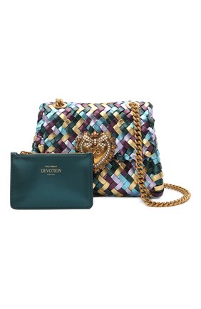 Женская сумка devotion mini DOLCE & GABBANA разноцветного цвета по цене 187000 руб., арт. BB6877/A0325 | Фото 6 Женская сумка devotion mini DOLCE & GABBANA разноцветного цвета, арт. BB6877/A0325 | Фото 6 (Женское Кросс-КТ: Вечерняя сумка; Сумки-технические: Сумки через плечо; Ремень/цепочка: С цепочкой, На ремешке; Материал: Натуральная кожа; Размер: mini)