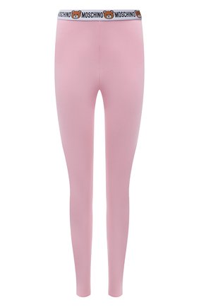 Женские хлопковые леггинсы MOSCHINO UNDERWEAR WOMAN розового цвета по цене 9770 руб., арт. A4311/9003 | Фото 1 Женские хлопковые леггинсы MOSCHINO UNDERWEAR WOMAN розового цвета, арт. A4311/9003 | Фото 1