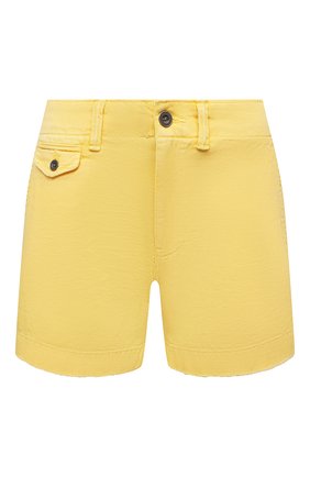 Женские джинсовые шорты POLO RALPH LAUREN желтого цвета по цене 13100 руб., арт. 211797213 | Фото 1 Женские джинсовые шорты POLO RALPH LAUREN желтого цвета, арт. 211797213 | Фото 1