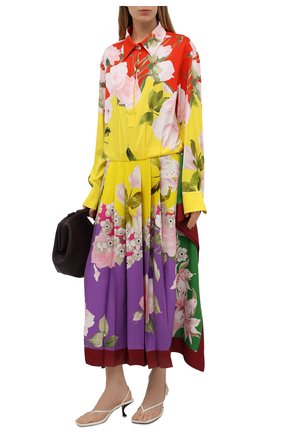 Женское шелковое платье VALENTINO разноцветного цвета по цене 478000 руб., арт. VB0VAVM86E5 | Фото 2 Женское шелковое платье VALENTINO разноцветного цвета, арт. VB0VAVM86E5 | Фото 2