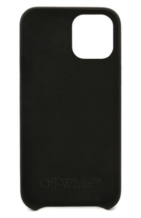 Чехол для iphone 12 pro max OFF-WHITE черного цвета по цене 7515 руб., арт. 0MPA027S21PLA006 | Фото 2 Чехол для iphone 12 pro max OFF-WHITE черного цвета, арт. 0MPA027S21PLA006 | Фото 2
