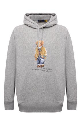 Мужской худи POLO RALPH LAUREN серого цвета по цене 17300 руб., арт. 711829166/PRL BS | Фото 1 Мужской худи POLO RALPH LAUREN серого цвета, арт. 711829166/PRL BS | Фото 1 (Материал внешний: Синтетический материал, Хлопок; Принт: С принтом; Рукава: Длинные; Big sizes: Big Sizes; Мужское Кросс-КТ: Худи-одежда; Стили: Спорт-шик; Длина (для топов): Стандартные)