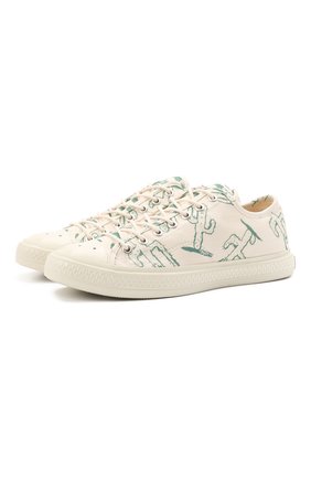 Мужские текстильные кеды ballow ACNE STUDIOS бежевого цвета по цене 24450 руб., арт. BD0158 | Фото 1 Мужские текстильные кеды ballow ACNE STUDIOS бежевого цвета, арт. BD0158 | Фото 1 (Материал внешний: Текстиль; Материал внутренний: Текстиль; Подошва: Плоская)