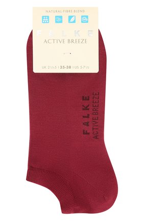 Женские носки active breeze FALKE бордового цвета по цене 1450 руб., арт. 46124 | Фото 1 Женские носки active breeze FALKE бордового цвета, арт. 46124 | Фото 1