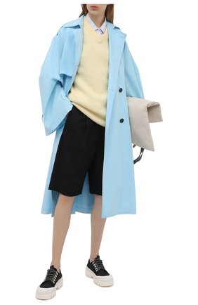 Женский пуловер ACNE STUDIOS желтого цвета по цене 36950 руб., арт. A60246 | Фото 2 Женский пуловер ACNE STUDIOS желтого цвета, арт. A60246 | Фото 2