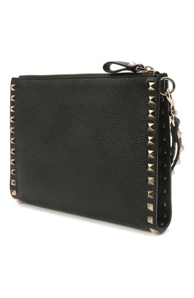 Женский кожаный футляр для документов rockstud VALENTINO черного цвета по цене 52900 руб., арт. VW0P0V27/VSH | Фото 2 Женский кожаный футляр для документов rockstud VALENTINO черного цвета, арт. VW0P0V27/VSH | Фото 2