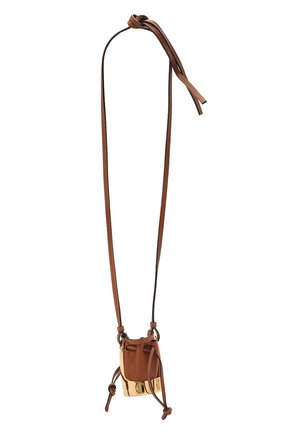 Женская кулон на шнурке balloon LOEWE коричневого цвета по цене 55750 руб., арт. J710E19X01 | Фото 1 Женская кулон на шнурке balloon LOEWE коричневого цвета, арт. J710E19X01 | Фото 1