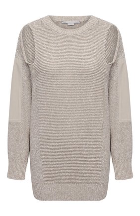 Женский хлопковый свитер STELLA MCCARTNEY бежевого цвета по цене 79950 руб., арт. 603069/S2250 | Фото 1 Женский хлопковый свитер STELLA MCCARTNEY бежевого цвета, арт. 603069/S2250 | Фото 1