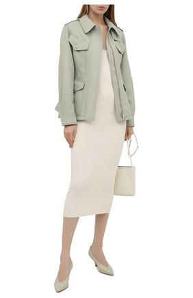 Женская куртка STELLA MCCARTNEY зеленого цвета по цене 129500 руб., арт. 603020/S0A36 | Фото 2 Женская куртка STELLA MCCARTNEY зеленого цвета, арт. 603020/S0A36 | Фото 2