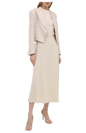 Женский жакет из вискозы STELLA MCCARTNEY бежевого цвета по цене 0 руб., арт. 602941/SMB61 | Фото 2 Женский жакет из вискозы STELLA MCCARTNEY бежевого цвета, арт. 602941/SMB61 | Фото 2 (Рукава: Длинные; Стили: Кэжуэл; Материал подклада: Вискоза; Женское Кросс-КТ: Жакет-одежда; Длина (для топов): Стандартные; Материал внешний: Вискоза; 1-2-бортные: Однобортные; Случай: Повседневный; Региональные ограничения белый список (Axapta Mercury): RU)
