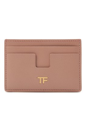 Женский кожаный футляр для кредитных карт TOM FORD розового цвета по цене 18800 руб., арт. S0250T-LG0009 | Фото 1 Женский кожаный футляр для кредитных карт TOM FORD розового цвета, арт. S0250T-LG0009 | Фото 1