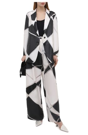 Женский жакет EMPORIO ARMANI разноцветного цвета по цене 99500 руб., арт. ANG2BT/A2175 | Фото 2 Женский жакет EMPORIO ARMANI разноцветного цвета, арт. ANG2BT/A2175 | Фото 2