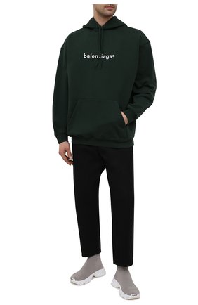Мужские текстильные кроссовки speed 3.0 BALENCIAGA серого цвета по цене 99500 руб., арт. 654532/W2DN2 | Фото 2 Мужские текстильные кроссовки speed 3.0 BALENCIAGA серого цвета, арт. 654532/W2DN2 | Фото 2 (Материал внешний: Текстиль; Материал внутренний: Текстиль; Материал утеплителя: Без утеплителя; Длина стельки: 27, 29,5, 27,5, 26,3; Стили: Классический)