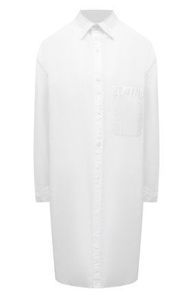 Женская хлопковая рубашка YOHJI YAMAMOTO белого цвета по цене 57450 руб., арт. ND-B56-001 | Фото 1 Женская хлопковая рубашка YOHJI YAMAMOTO белого цвета, арт. ND-B56-001 | Фото 1